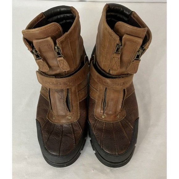Polo Ralph Lauren Sport Conquest Boots Men\'s Size 11D Dual Zip Boots Polo Sport main image 10